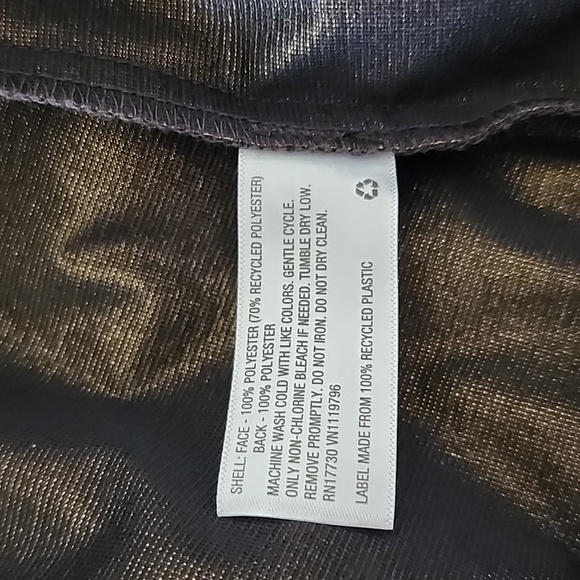 Black and gold metallic jacket size XL - Picture 9 of 9